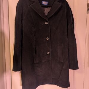 Pendleton Wool Women's Black Coat